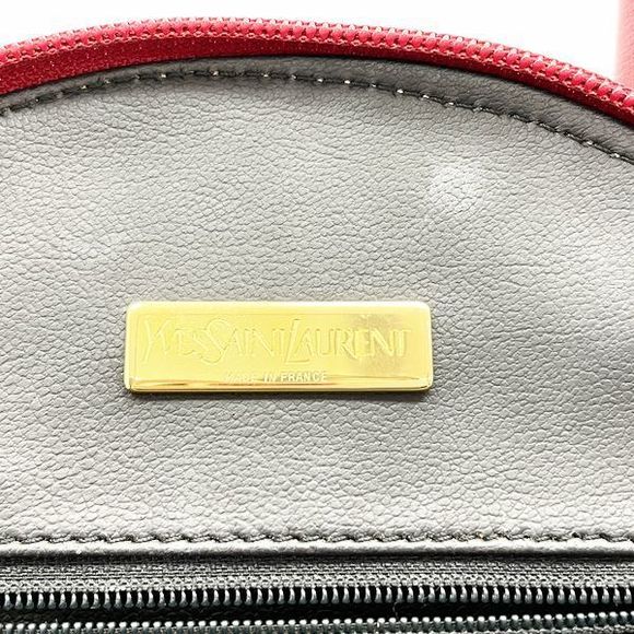 Yves Saint Laurent Cutout Logo Charm 2Way Handbag - Picture 6 of 16